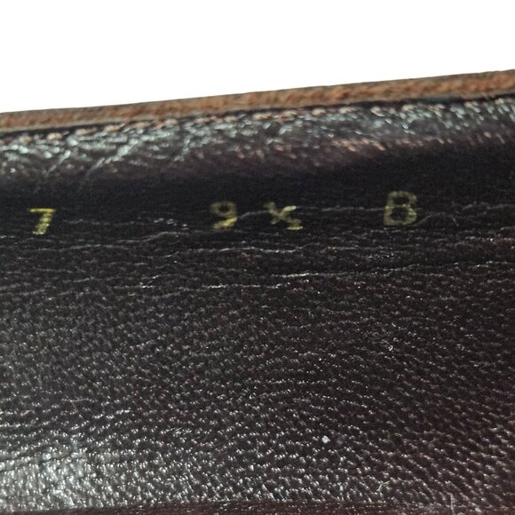 Salvatore Ferragamo Shoes Size 9.5B Womens Brown Suede Slip On Loafers Comfort - Picture 7 of 11